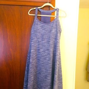 Blue Athletic Racerback Sundress